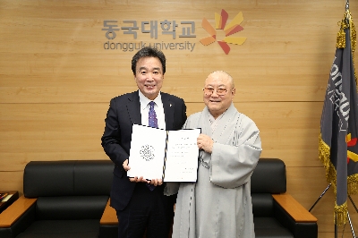 대한불교조계종 원로의원 법타스님, 1천만 원 기부