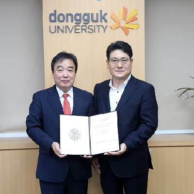 ㈜불가리아나눔발전소 대표 김태호 동문, 1천만 원 기부