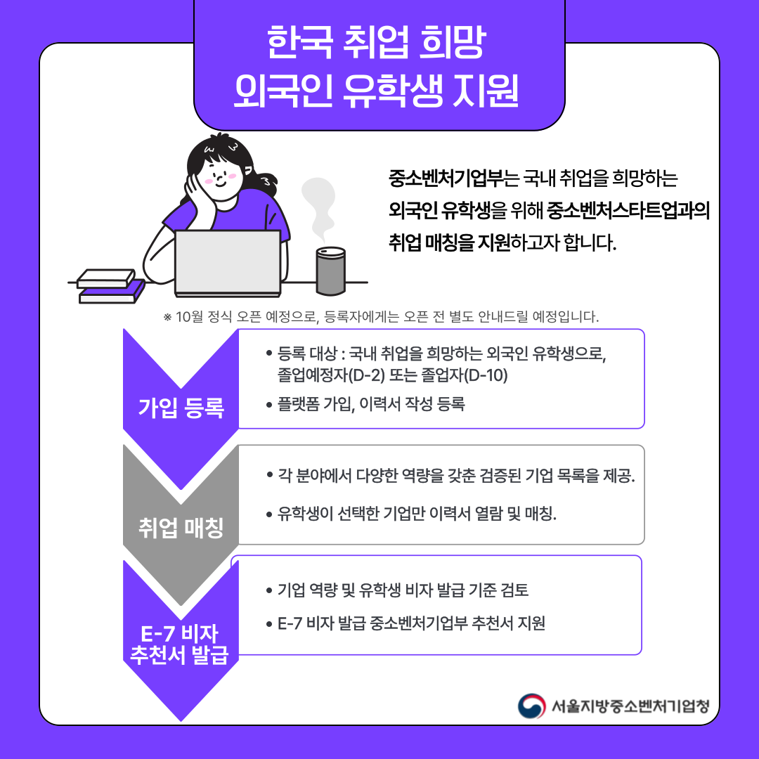 외국인 유학생 취업매칭플랫폼